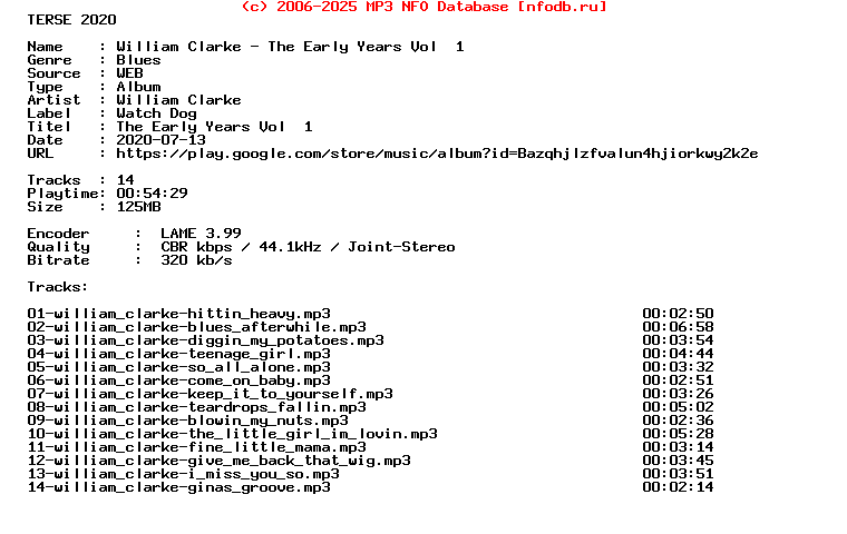 William_Clarke-The_Early_Years_Vol__1-WEB-2007-Terse