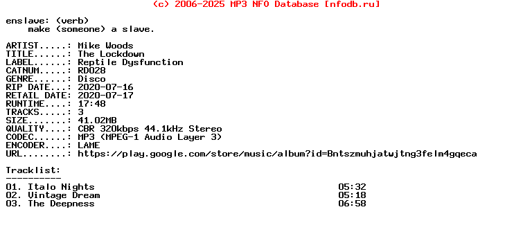 Mike_Woods-The_Lockdown-(RD028)-WEB-2020