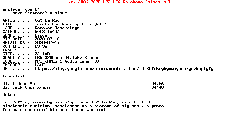 Cut_La_Roc-Tracks_For_Working_Djs_Vol_4-(ROCST164DA)-WEB-2020