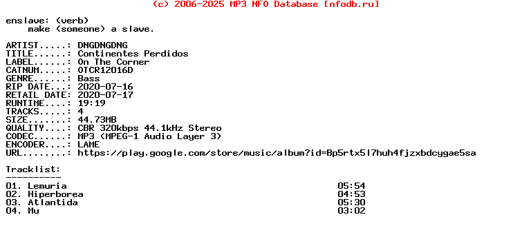 Dngdngdng-Continentes_Perdidos-(OTCR12016D)-WEB-2020