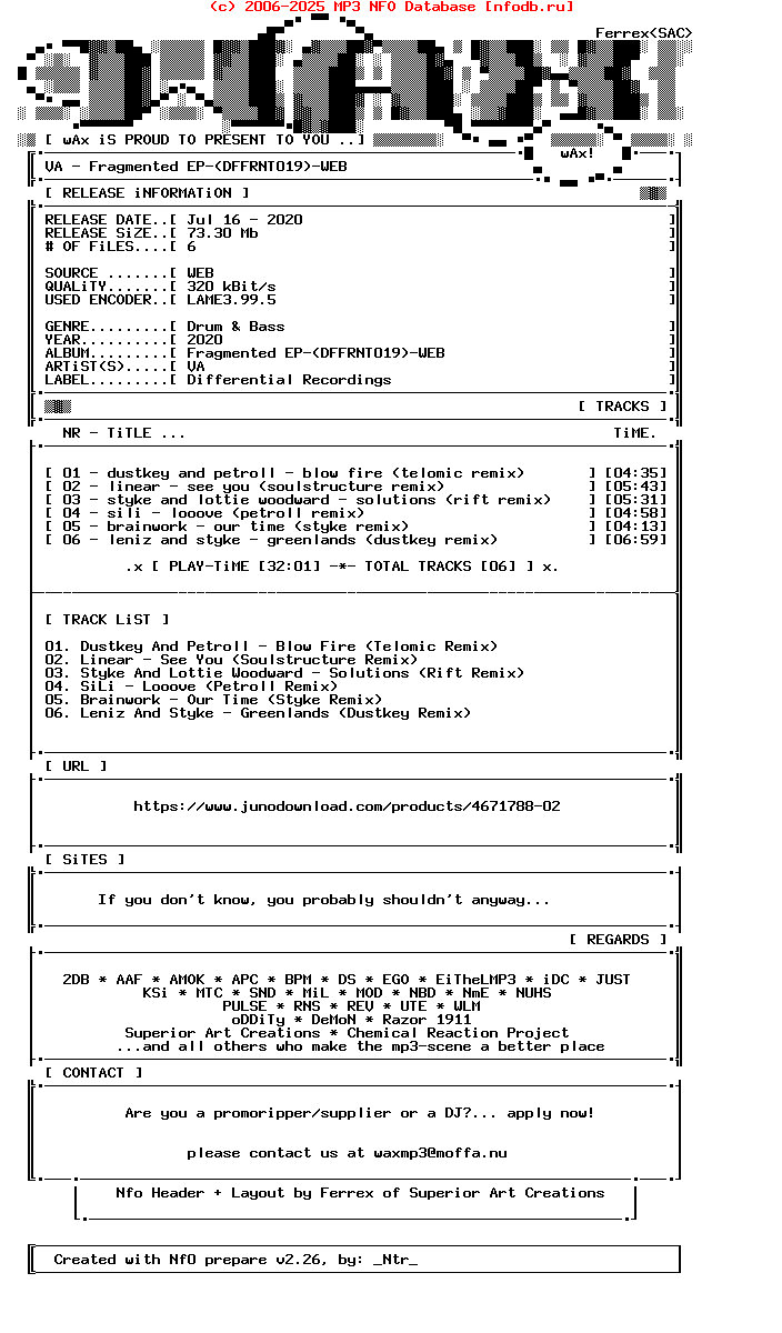 VA-Fragmented_Ep-(DFFRNT019)-WEB-2020