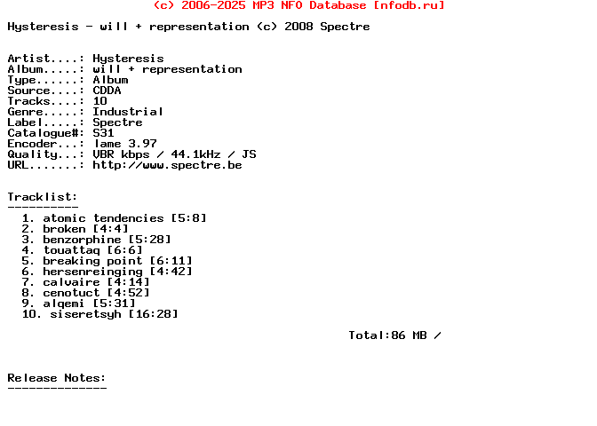 Hysteresis-Will_Representation-2008