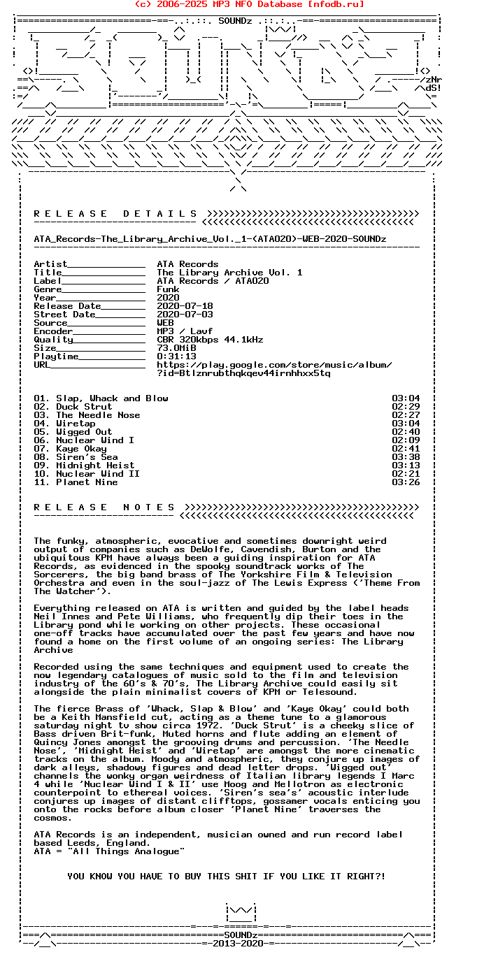 Ata_Records-The_Library_Archive_Vol._1-(ATA020)-WEB-2020-Snz