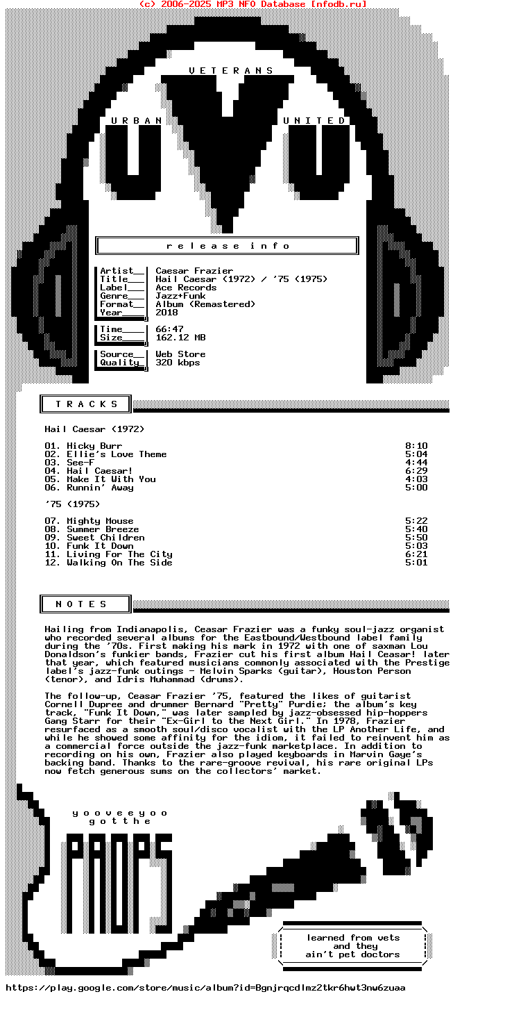 Caesar_Frazier-Hail_Caesar_(1972)-75_(1975)-Remastered-WEB-2018-Uvu