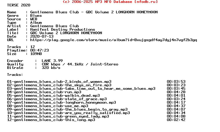 Gentlemens_Blues_Club-Gbc_Volume_2_Longhorn_Honeymoon-WEB-2007-Terse