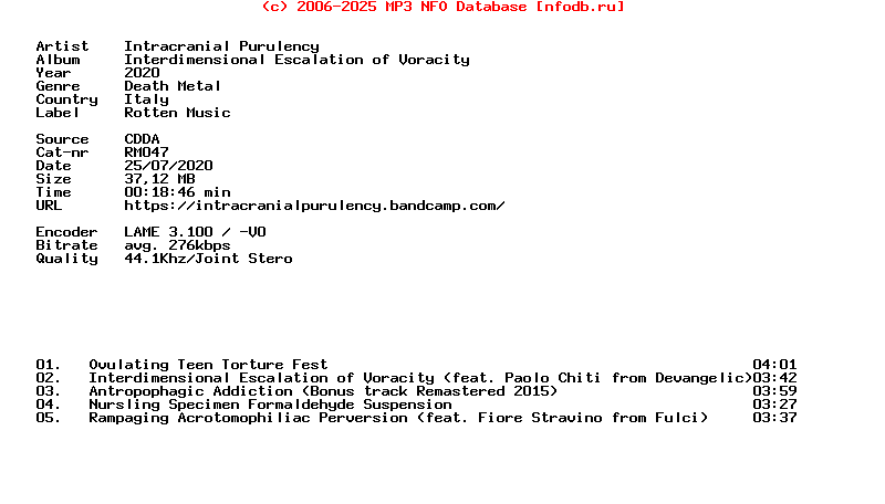 Intracranial_Purulency-Interdimensional_Escalation_Of_Voracity-CDEP-2020