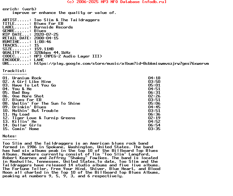 Too_Slim_And_The_Taildraggers-Blues_For_Eb-WEB-2008