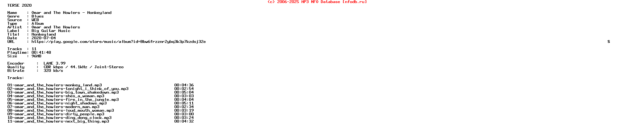 Omar_And_The_Howlers-Monkeyland-WEB-2001-Terse