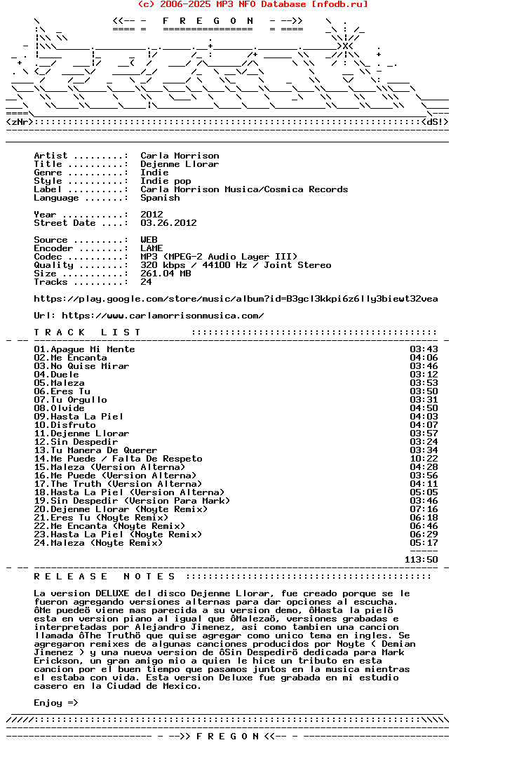 Carla_Morrison-Dejenme_Llorar-ES-Deluxe_Edition-WEB-2012-Fregon
