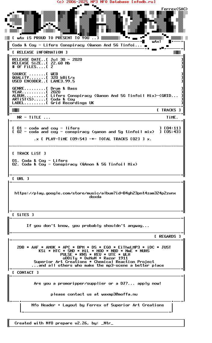 Coda_And_Coy-Lifers_Conspiracy_(QANON_AND_5G_TINFOIL_MIX)-(GRIDUK109)-WEB-2020