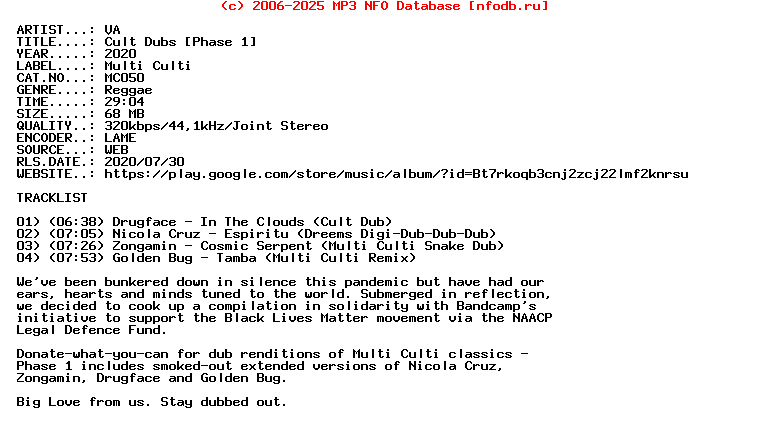 VA-Cult_Dubs_(PHASE_1)-(MC050)-WEB-2020