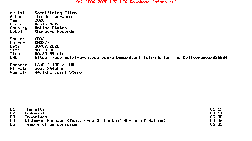Sacrificing_Ellen-The_Deliverance-Cdrep-2020