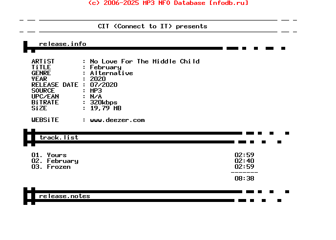 No_Love_For_The_Middle_Child-February-(EP)-WEB-2020-Cit_Int