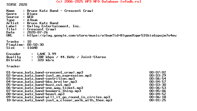 Bruce_Katz_Band-Crescent_Crawl-WEB-1992-Terse