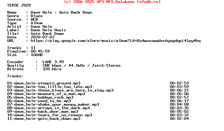 Dave_Hole-Goin_Back_Down-WEB-2018-Terse