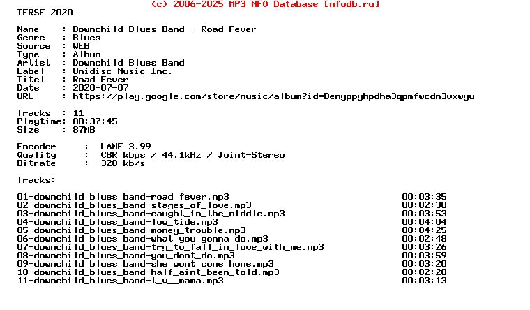 Downchild_Blues_Band-Road_Fever-WEB-1980-Terse