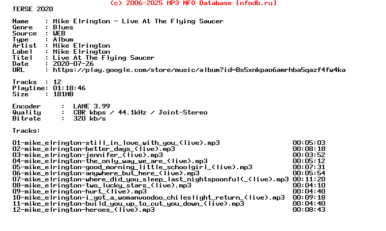 Mike_Elrington-Live_At_The_Flying_Saucer-WEB-2017-Terse