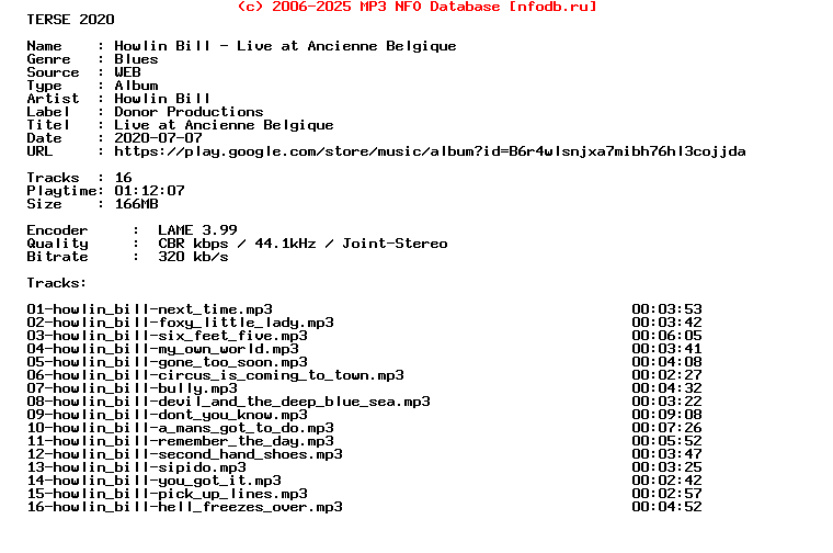 Howlin_Bill-Live_At_Ancienne_Belgique-WEB-2009-Terse