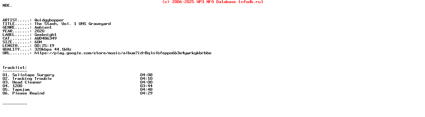 Quidgybopper-The_Stash_Vol_1_Vhs_Graveyard-WEB-2020