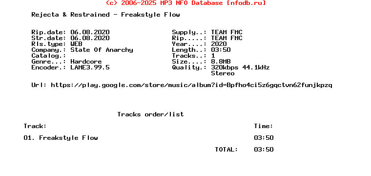 Rejecta_And_Restrained_-_Freakstyle_Flow-Single-WEB-2020-FMC