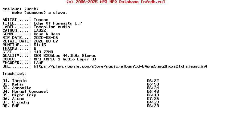 Tuscan-Edge_Of_Humanity_Ep-(IA022)-WEB-2020