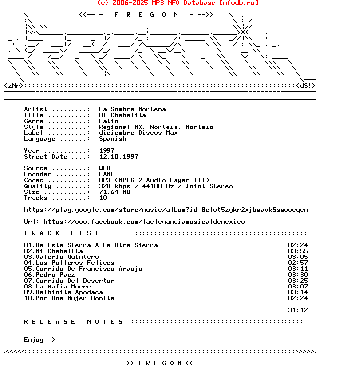La_Sombra_Nortena-Mi_Chabelita-ES-WEB-1997-Fregon