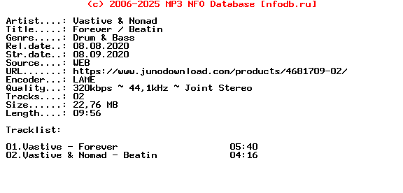 Vastive_And_Nomad-Forever__Beatin-(FCK019)-WEB-2020