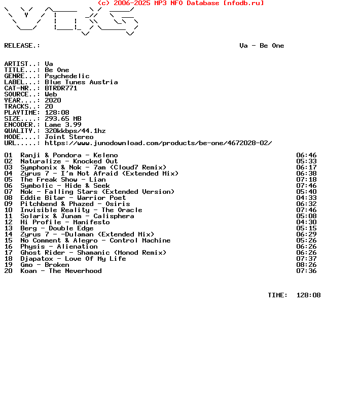 VA-Be_One-(BTRDR771)-WEB-2020-Vrg