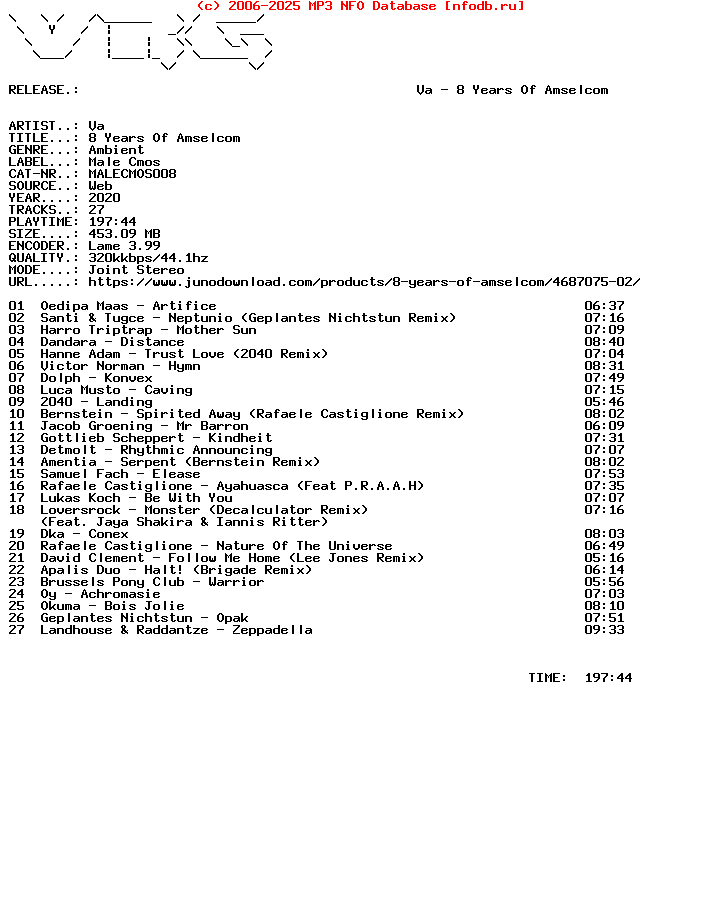 VA-8_Years_Of_Amselcom-(MALECMOS008)-WEB-2020-Vrg