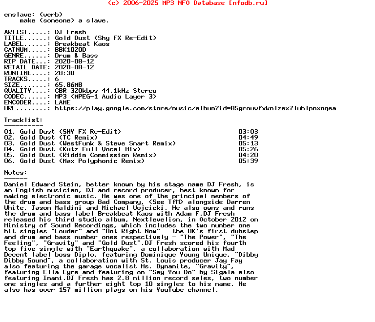 Dj_Fresh-Gold_Dust_(SHY_FX_RE-EDIT)-(BBK1020D)-WEB-2020