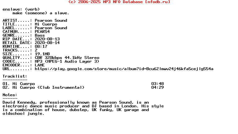 Pearson_Sound-Mi_Cuerpo-(PEARS4)-WEB-2020