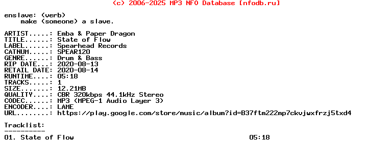 Emba_And_Paper_Dragon-State_Of_Flow-(SPEAR120)-Single-WEB-2020