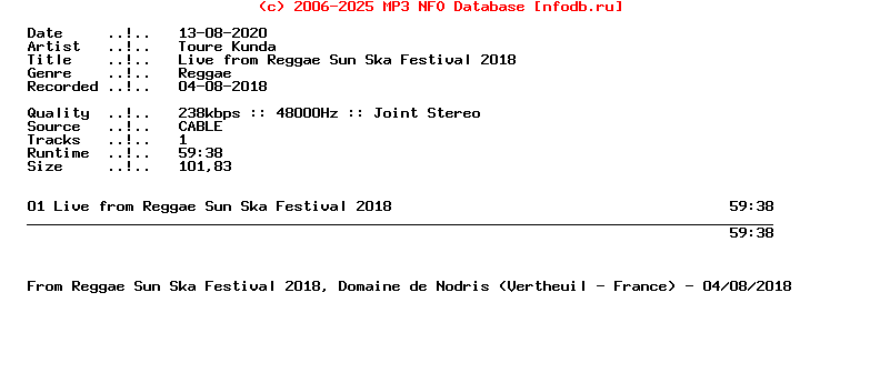 Toure_Kunda-Live_From_Reggae_Sun_Ska_Festival_2018-Dvbc-Sn-2018