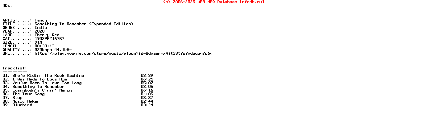 Fancy-Something_To_Remember_(EXPANDED_EDITION)-WEB-2020