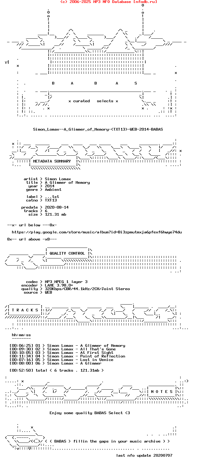 Simon_Lomax--A_Glimmer_Of_Memory-(TXT13)-WEB-2014-BABAS