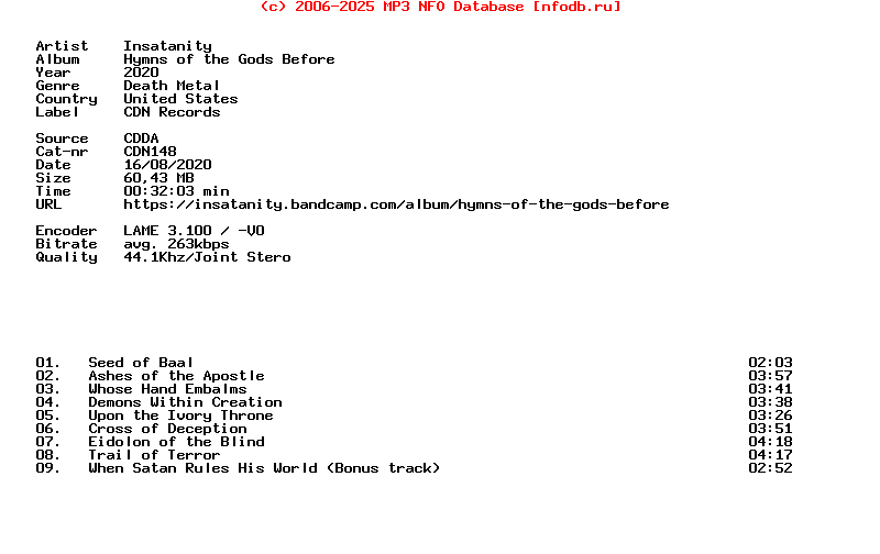 Insatanity-Hymns_Of_The_Gods_Before-CD-2020
