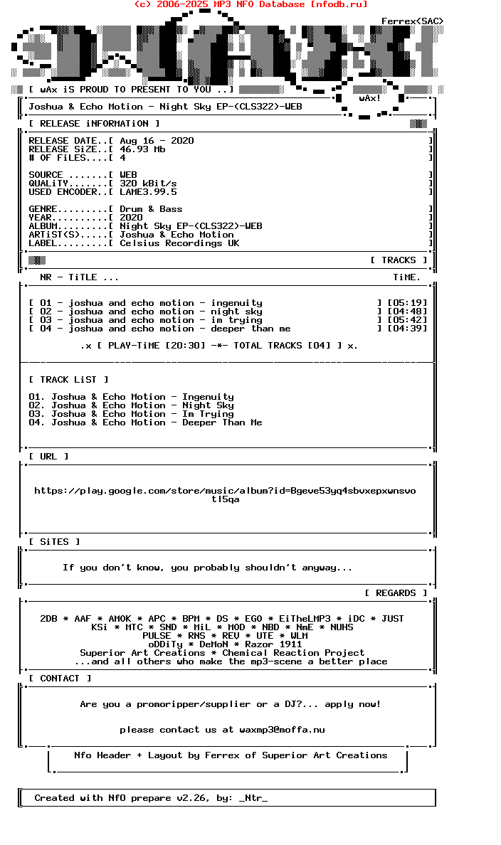 Joshua_And_Echo_Motion-Night_Sky_Ep-(CLS322)-WEB-2020