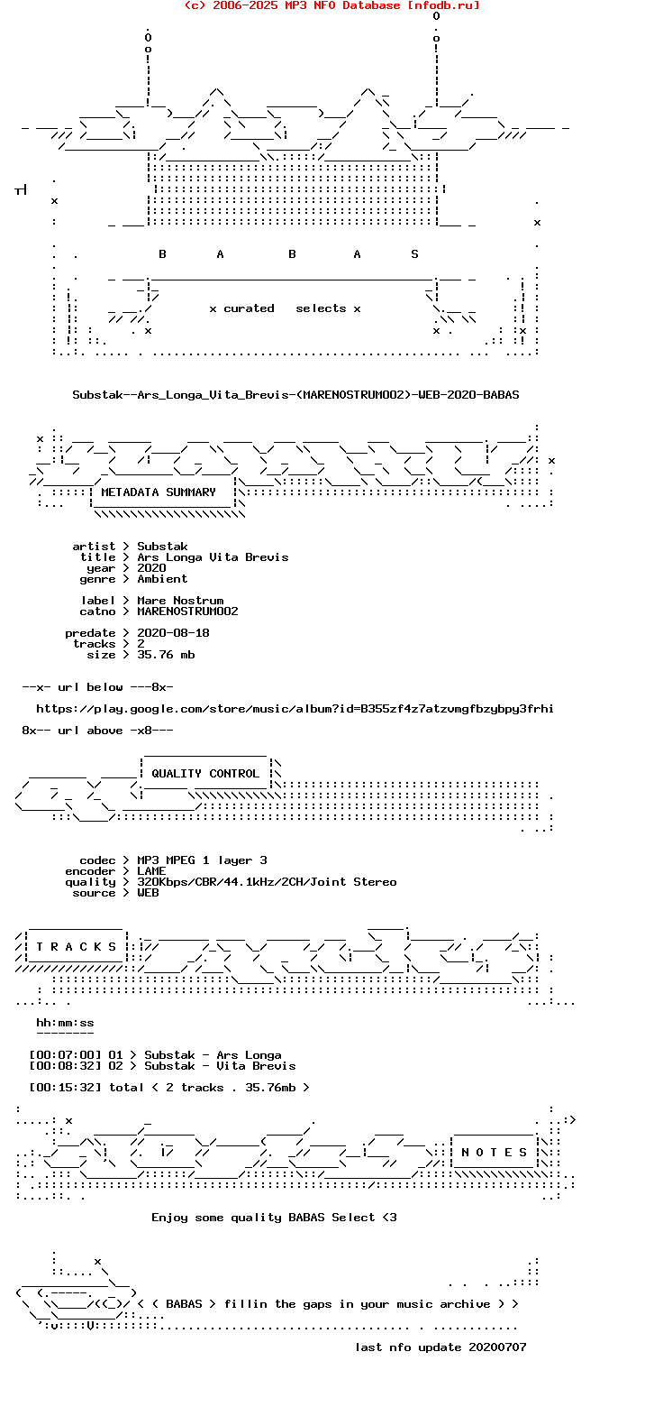 Substak--Ars_Longa_Vita_Brevis-(MARENOSTRUM002)-WEB-2020-BABAS