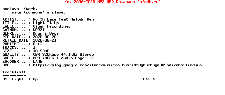 North_Base_Feat_Melody_Men-Light_It_Up-(VPR211)-Single-WEB-2020