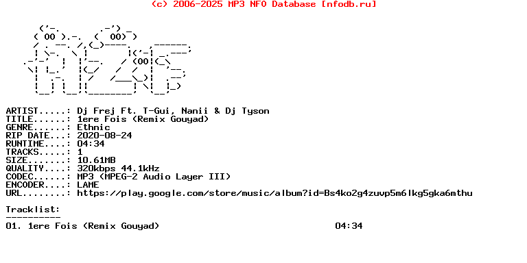 Dj_Frej_Ft._T-Gui_Nanii_And_Dj_Tyson-1Ere_Fois_(REMIX_GOUYAD)-Single-WEB-FR-2020