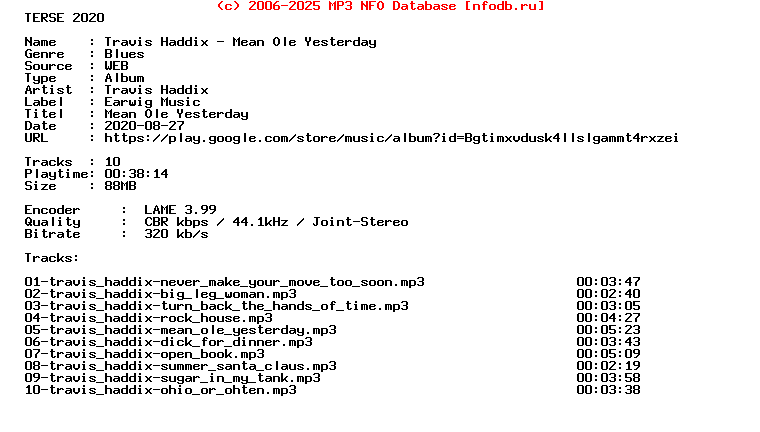Travis_Haddix-Mean_Ole_Yesterday-WEB-2007-Terse