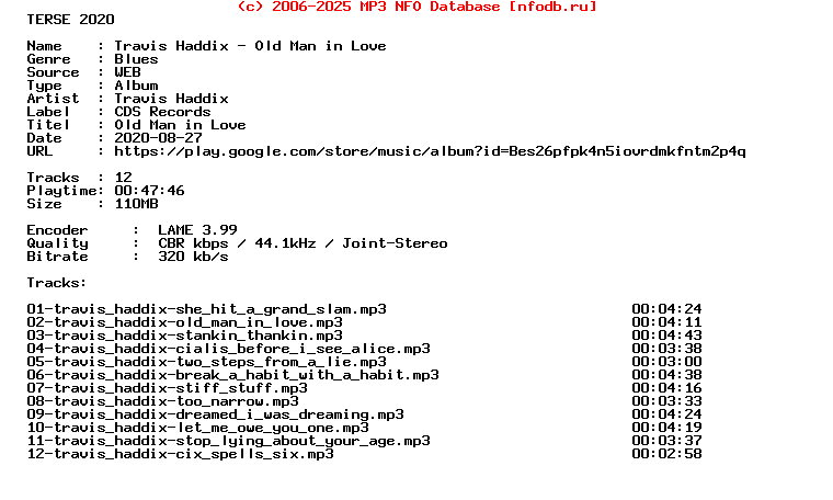 Travis_Haddix-Old_Man_In_Love-WEB-2011-Terse