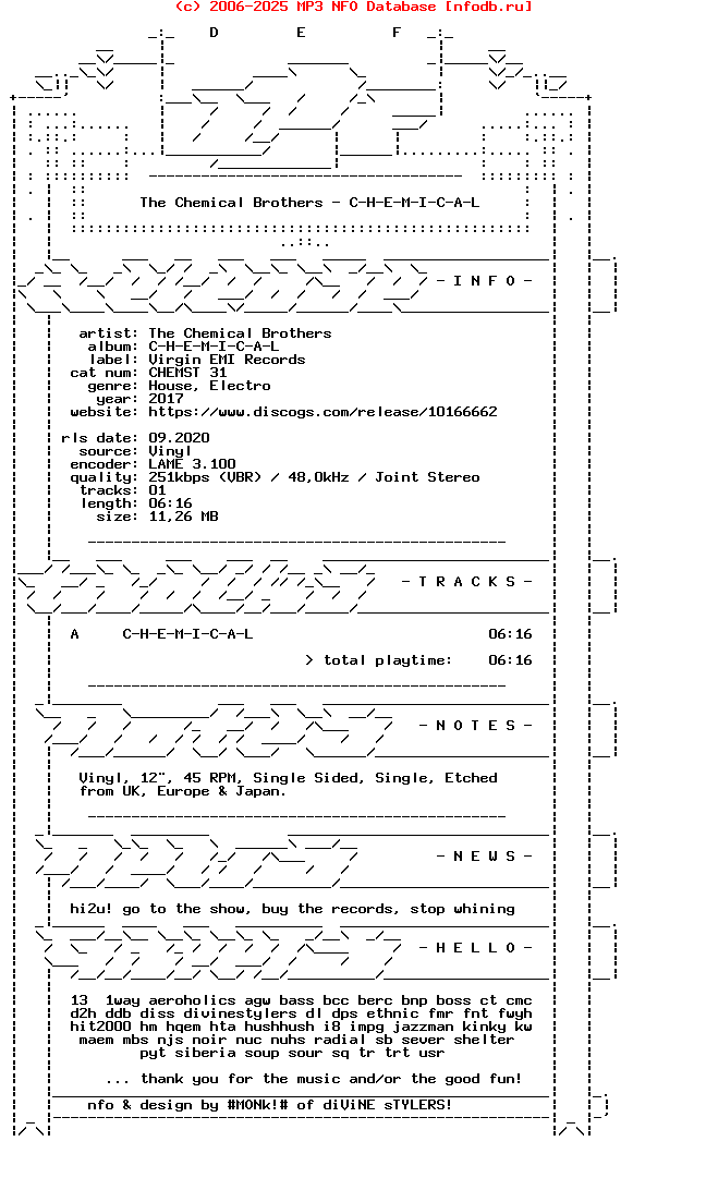 The_Chemical_Brothers-C-H-E-M-I-C-A-L-(CHEMST31)-Vinyl-2017