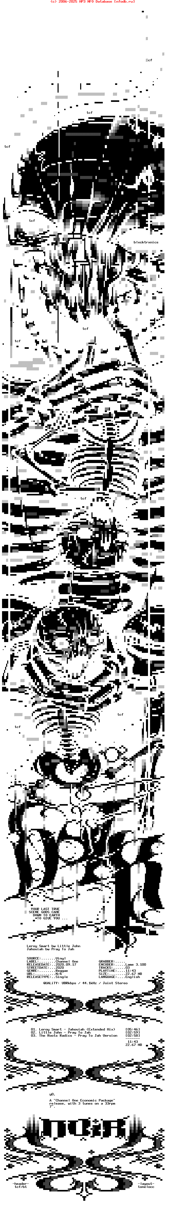 Leroy_Smart_Bw_Little_John-Jahoviah_Bw_Pray_To_Jah-Reissue-VLS-2020-NOiR