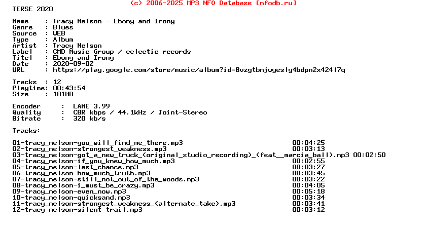 Tracy_Nelson-Ebony_And_Irony-WEB-2007-Terse