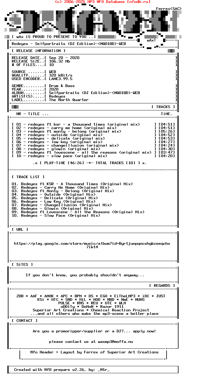 Redeyes-Selfportraits_(DJ_EDITION)-(NQ018D)-WEB-2020