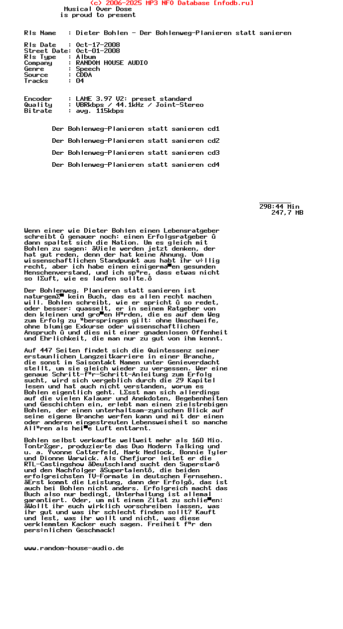 Dieter_Bohlen_-_Der_Bohlenweg-Planieren_Statt_Sanieren-DE-2008