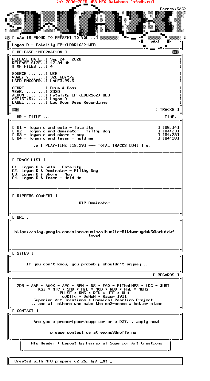 Logan_D-Fatality_Ep-(LDDR162)-WEB-2020