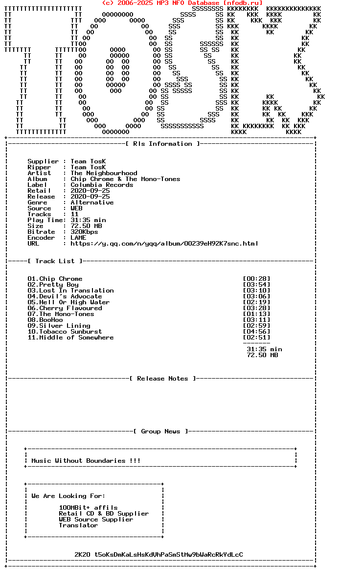 The_Neighbourhood-Chip_Chrome_And_The_Mono-Tones-WEB-2020