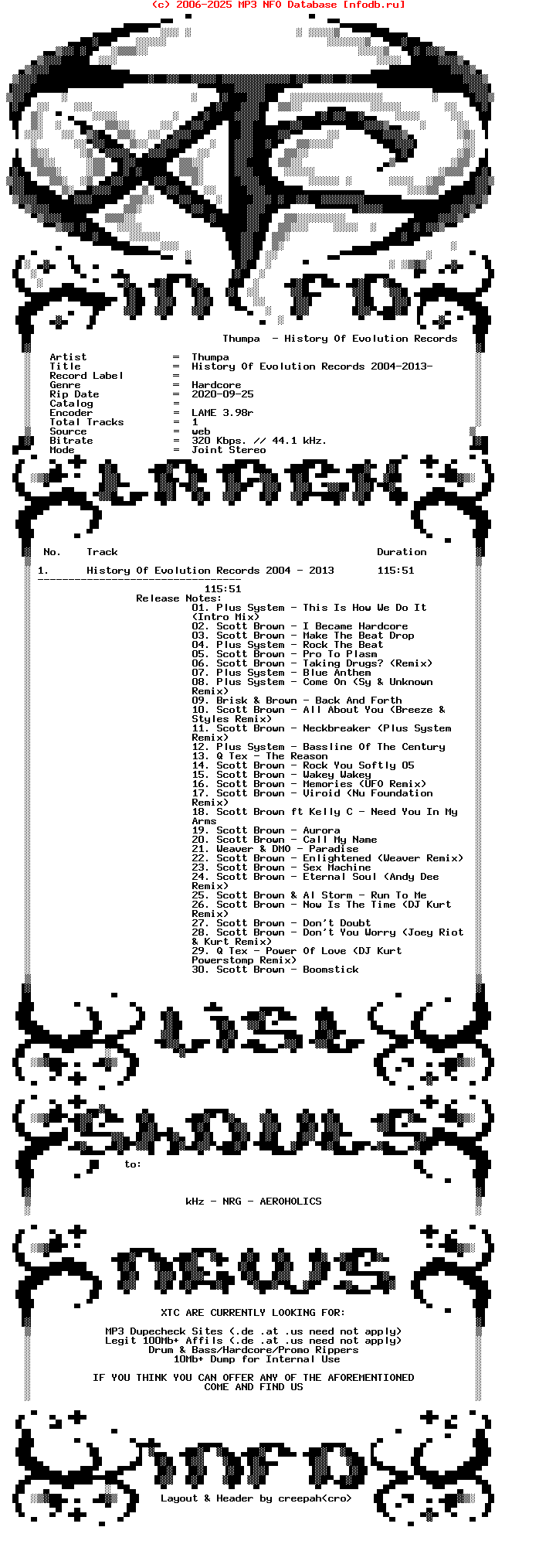 Thumpa-History_Of_Evolution_Records_2004-2013-2020-XTC
